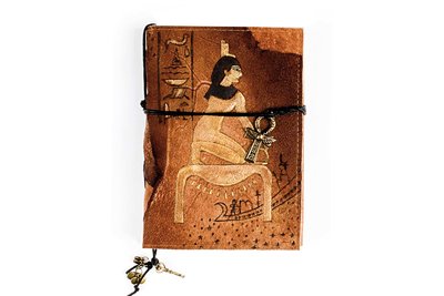 Подарок ручной работы из натуральной кожи | Египетский