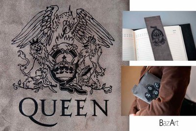 Подарок ручной работы из натуральной кожи | Queen