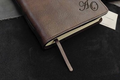 Подарок ручной работы из натуральной кожи | Ежедневник NEO