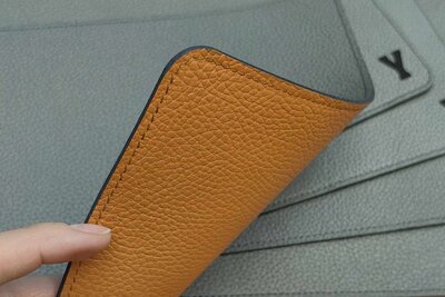 Подарок ручной работы из натуральной кожи | Плейсмат, сервировочная салфетка